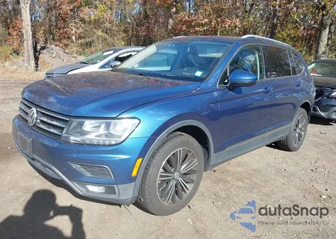 2018 Volkswagen Tiguan 2.0T Se/2.0T Sel из США, поврежденный, VIN 3VV2B7AX2JM124116